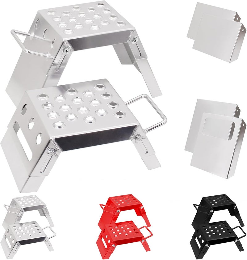 Vaolvpant Adjustable 3-9" Starting Blocks Moto StartingBlock Motorsport Foot Stool Dirt Bike Accessories Providing Strong Support - Image 1